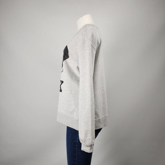 Grey Only Geek Dog Graphic Sweatshirt Size L - Picture 5 of 8